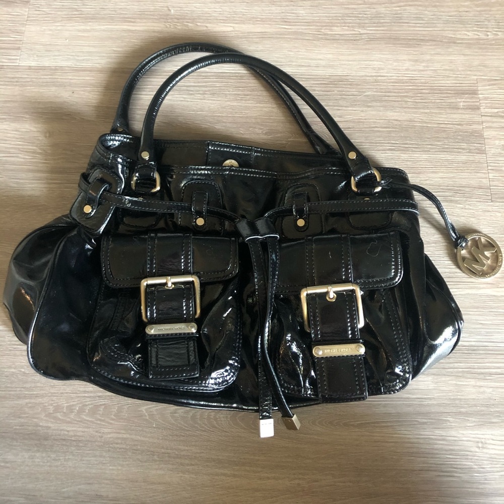 Michael Kors patent leather purse